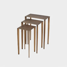 complementi arredo moderni tavolini tris