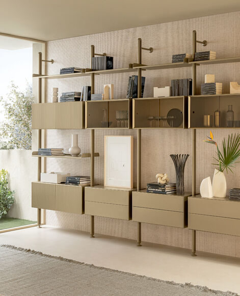 techwall libreria moderna design