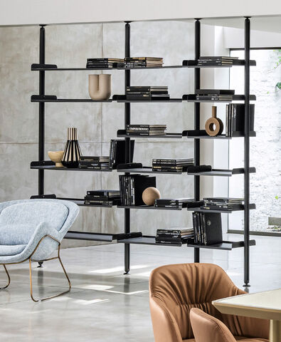 libreria metallo design