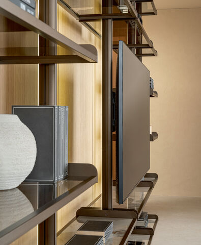 librerie moderne porta tv