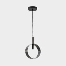 Lampada a sospensione  moderna e di design - Led Loop SS, Riflessi