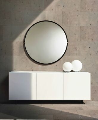 Madia moderna di design per l'arredo di soggiorno e sala - Essenzia, Riflessi