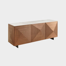 Madia moderna noce canaletto - C-Wood, Riflessi