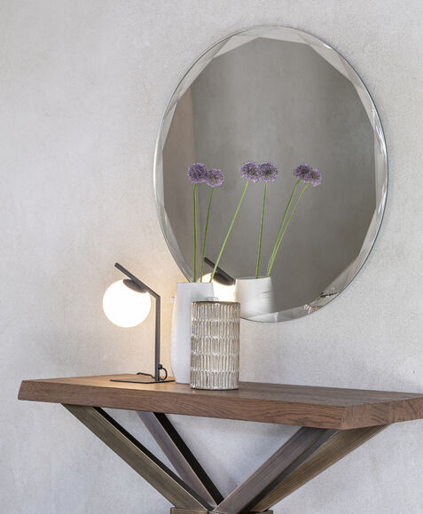 specchio moderno cornice bisellata
