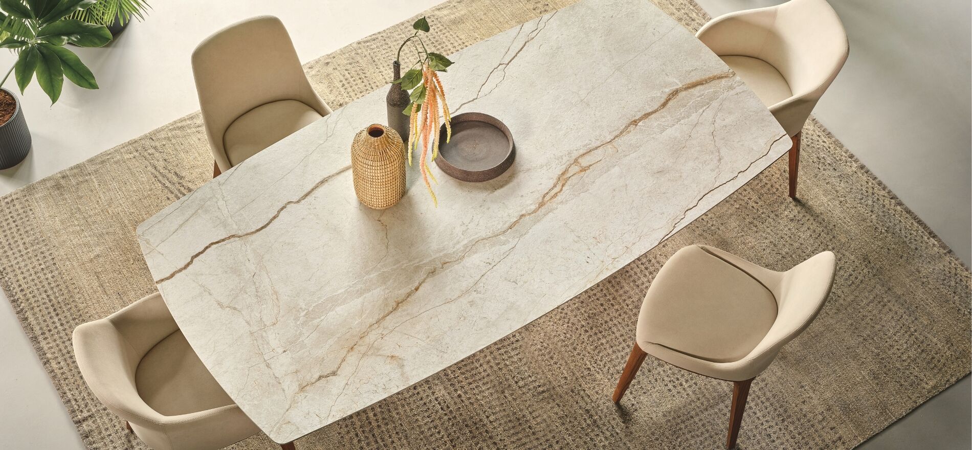 Tavoli in ceramica allungabili moderni e di design Riflessi