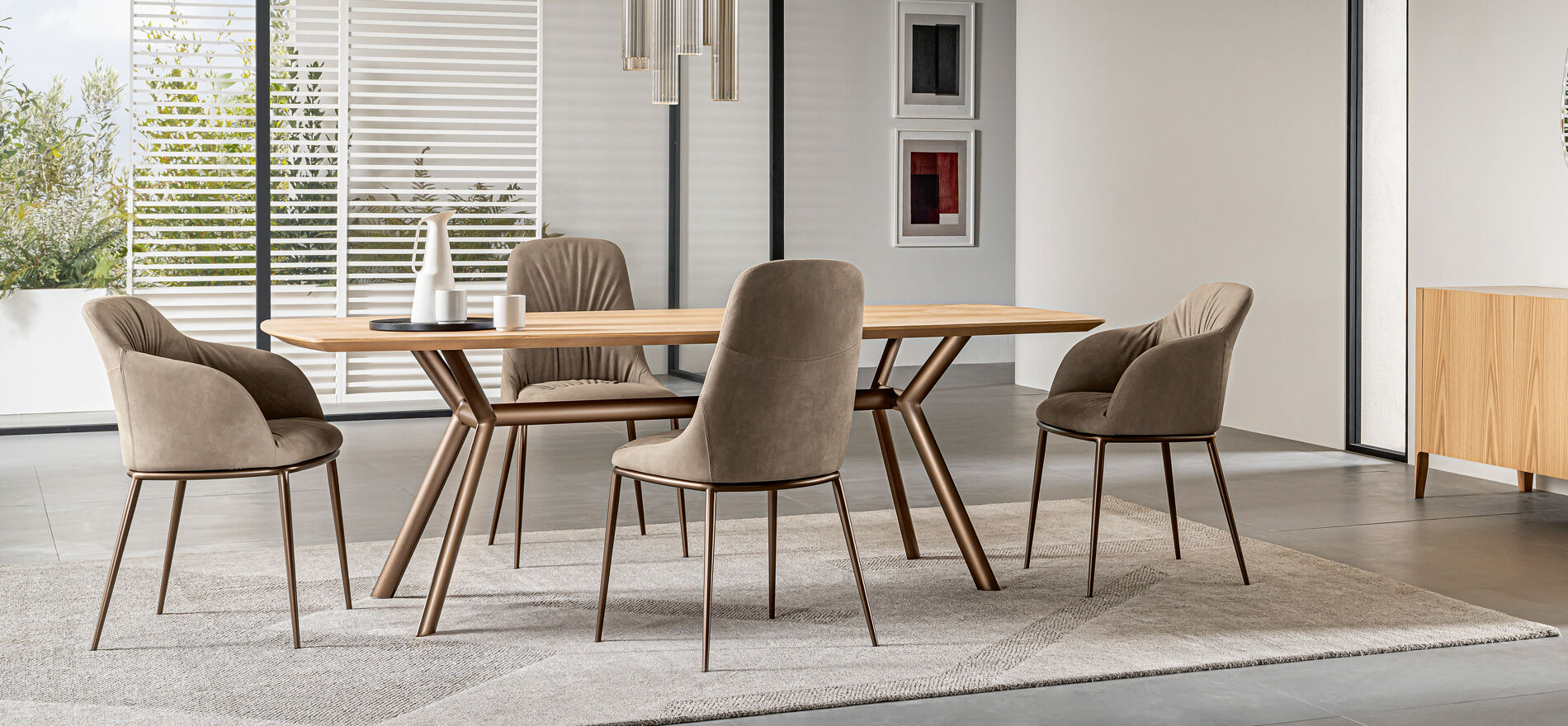 tavolo legno moderno